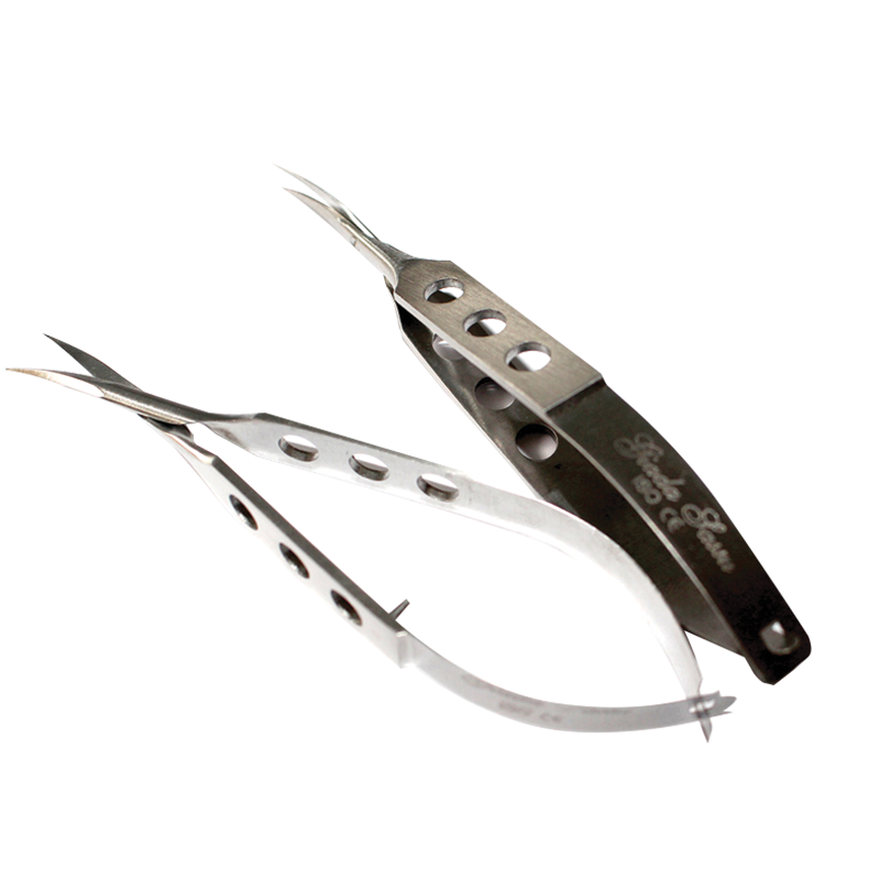 Forbice a molla curva