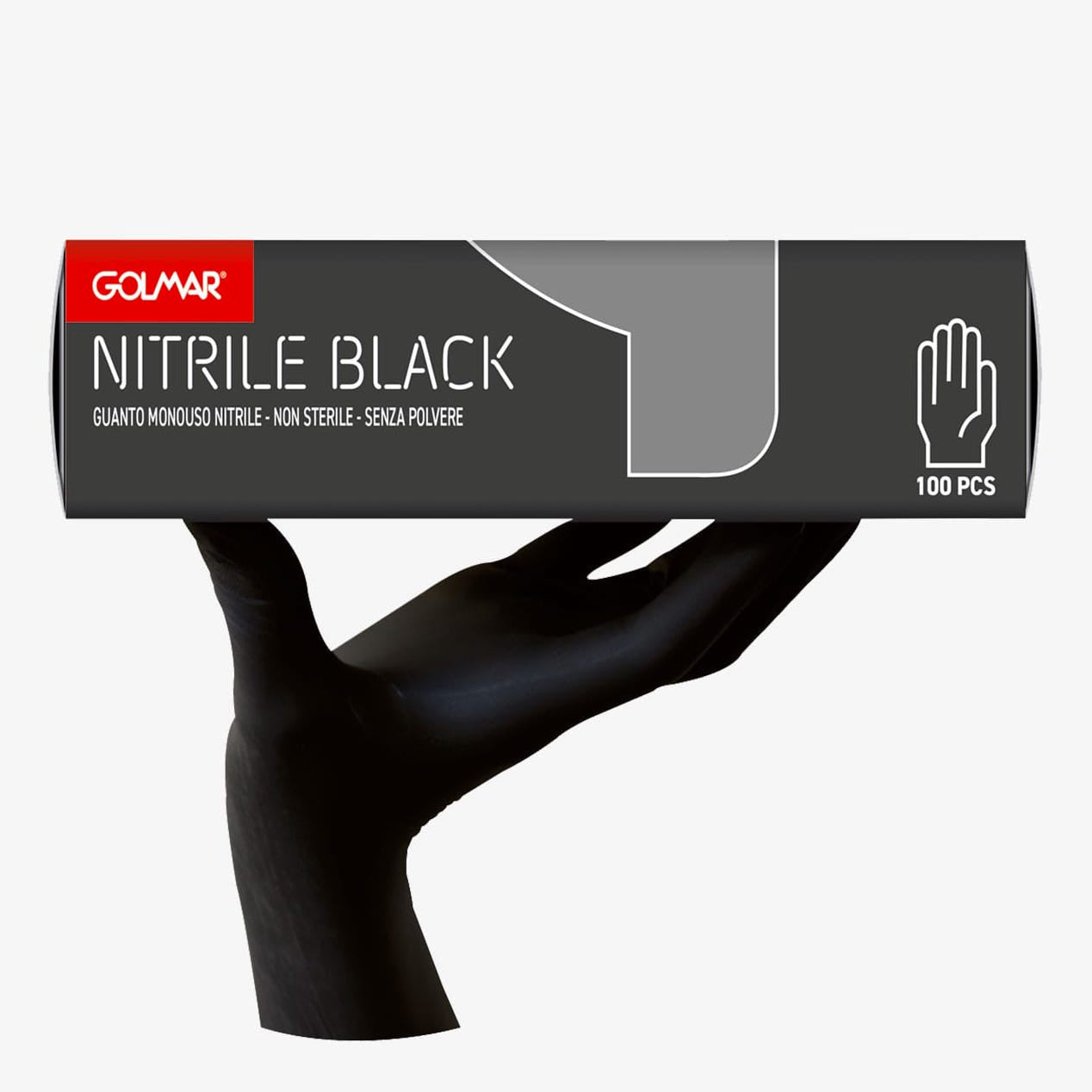 Guanti in nitrile Black - Golmar